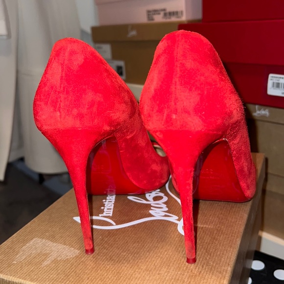 Christian Louboutin Eloise 100 Velours - Picture 5 of 7